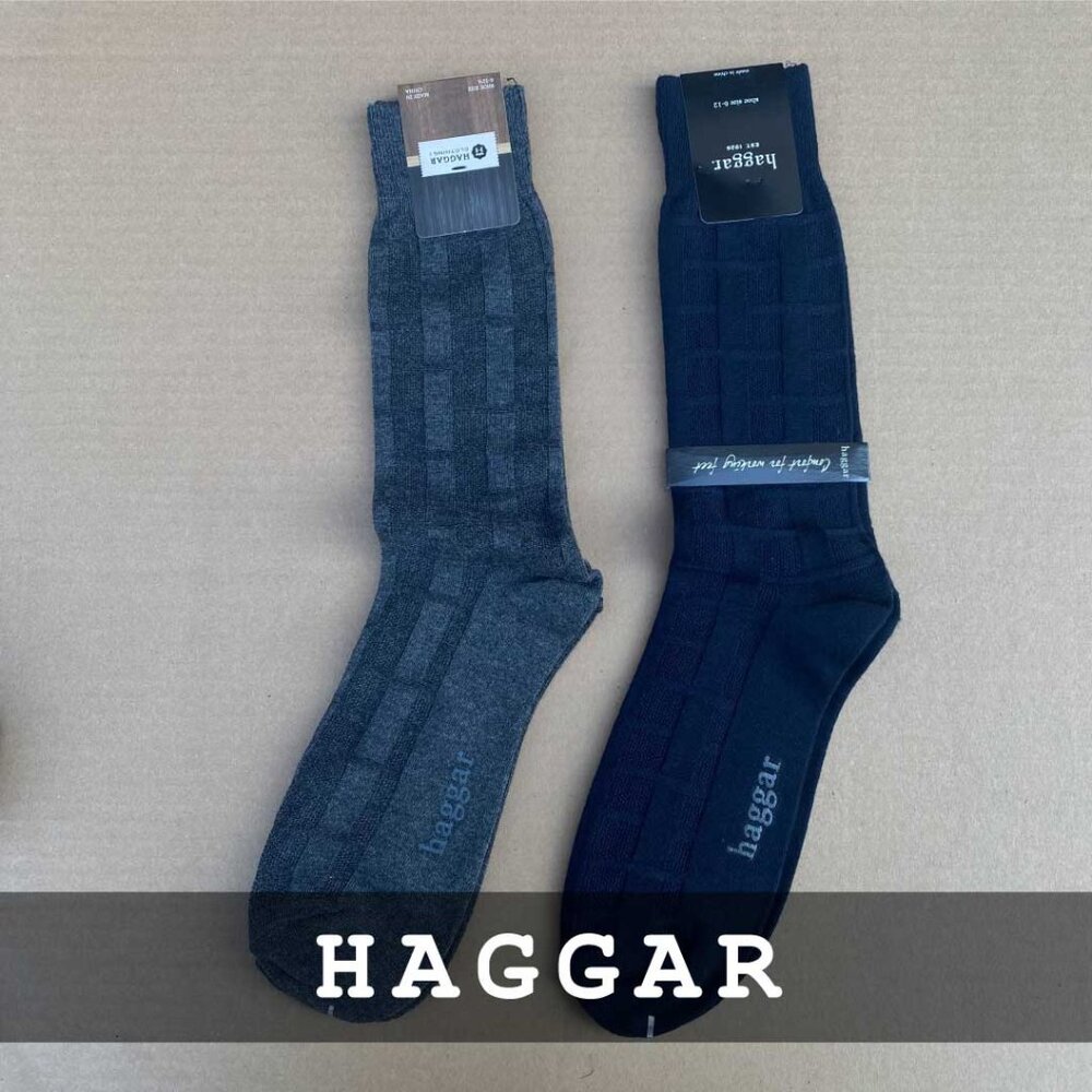 Haggar - Dress Socks - 2 Bundle - NWT